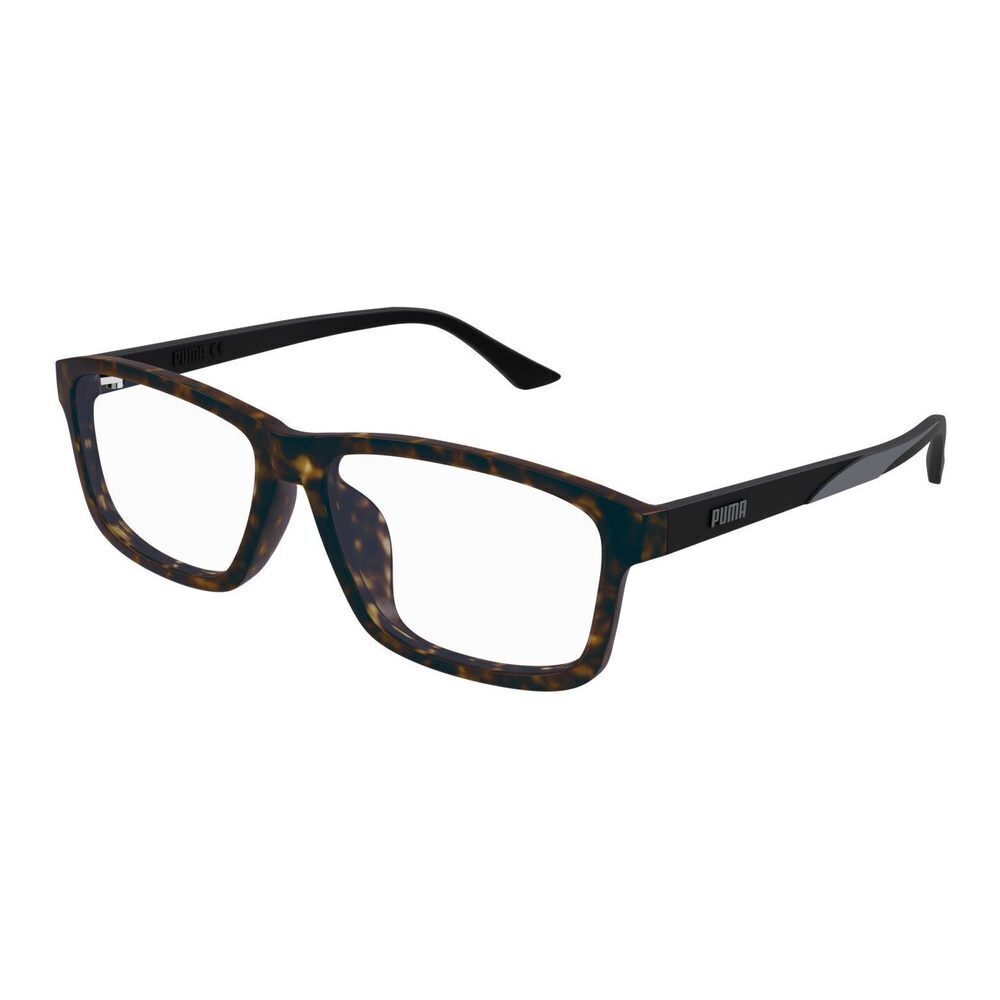 NWT PUMA PE0193OA 002 Havana Black Eyeglasses